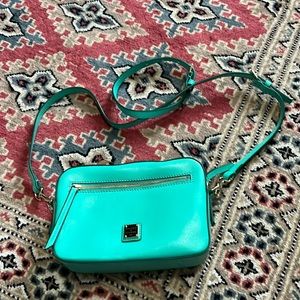 Dooney purse - gorgeous aqua-ish color
